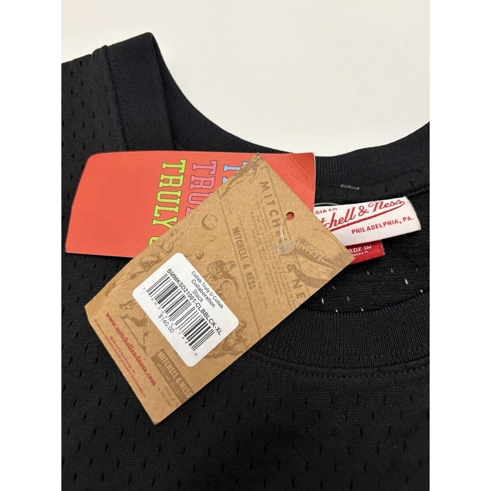 NWT Mitchell And Ness Truly Hard Seltzer Collab Jersey Black SZ Men's XL 140$